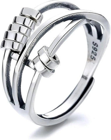 Zinc Silver Ring 2