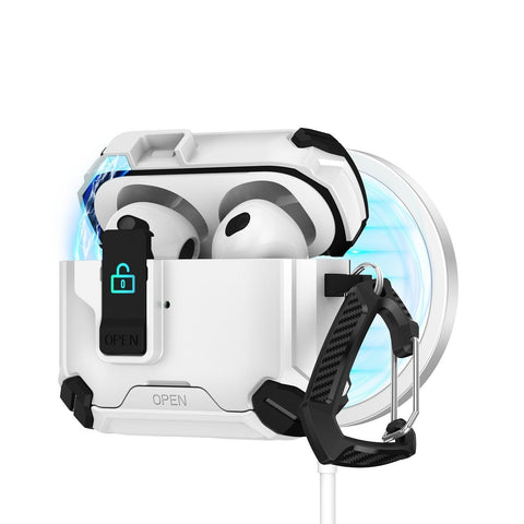 Protective Flip Case for AirPods Pro 2nd Gen – With Phone Stand & Shockproof Cover