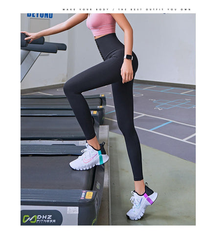 Women's High Waist Yoga Pants Custom Logo, Butt-Lifting & Tummy Control Leggings