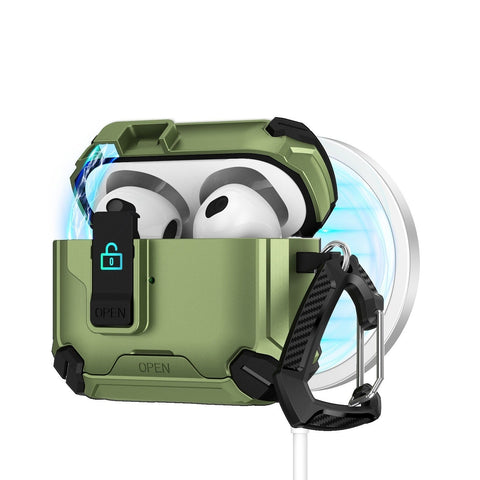 Protective Flip Case for AirPods Pro 2nd Gen – With Phone Stand & Shockproof Cover