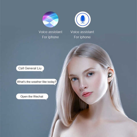 TWS Mini Wireless Gaming Earbuds, Hand-Free TWS Headset, Wireless Audífonos for Gaming & Everyday Use