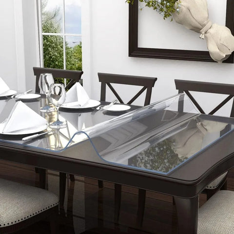 Heat-Resistant Tablecloth – Protective Cover for Dining Tables, Coffee Tables, and Desks