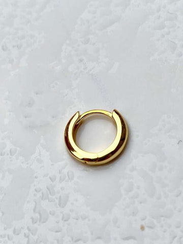 Elegant 18K Gold Plated Hoop Earrings Set