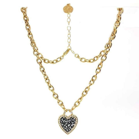 Thin Cuban Chain Necklace - Gold Plated Fashion for Women