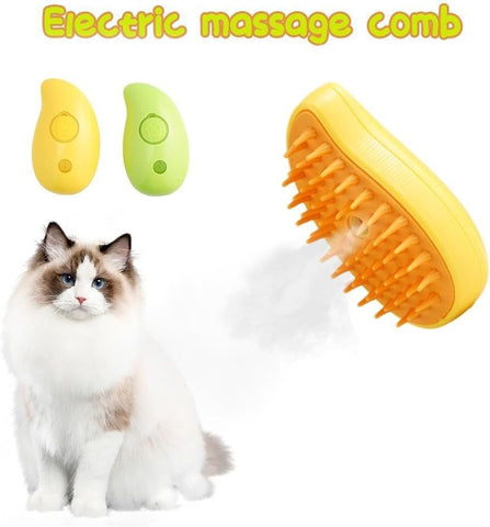 Pet Grooming Brush – Soft Spike Deshedding Brush for Dogs & Cats