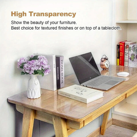 Heat-Resistant Tablecloth – Protective Cover for Dining Tables, Coffee Tables, and Desks