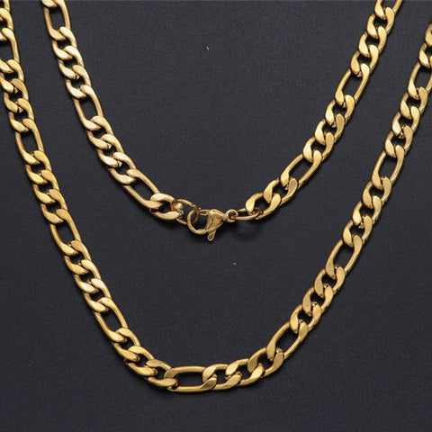 Bold 18K Gold Plated Chain Link Bracelet