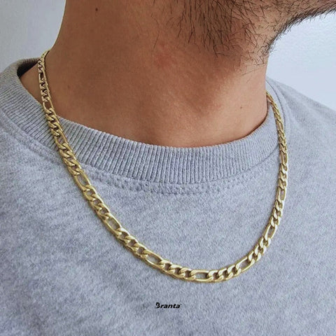 Bold 18K Gold Plated Chain Link Bracelet