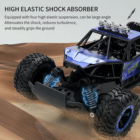 High-Speed RC Off-Road Buggy with Remote Control