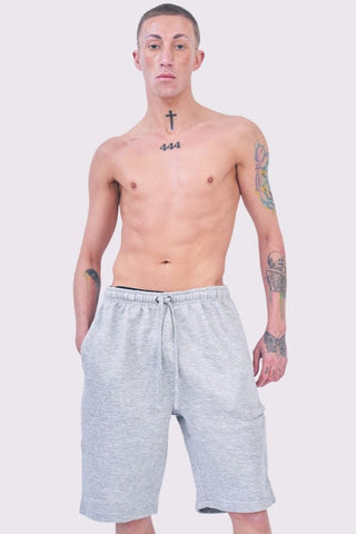 Men Drawcord Side Zipper Plain Shorts [Pack of 8]