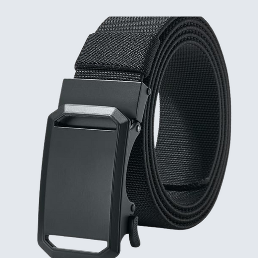 Mens Elastic Ratchet Belt With Buckle
