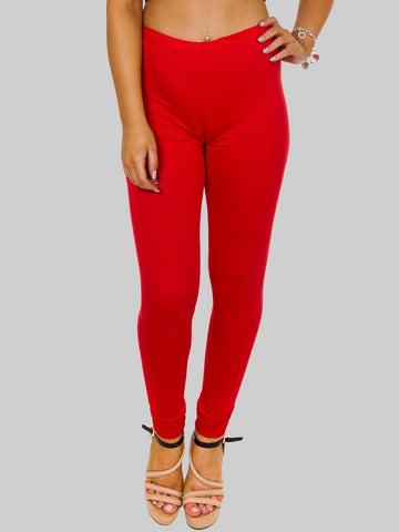 Plain Full Length Legging [Pack of 6]