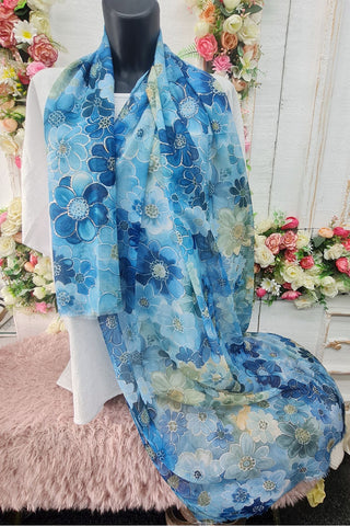 Floral Print Scarves