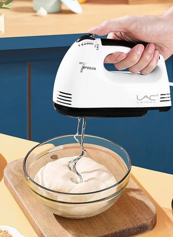 Handheld Electric Mixer with 7-Speed Control