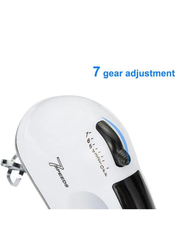 Handheld Electric Mixer with 7-Speed Control