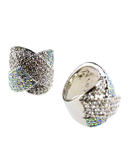 Wrap Detail Silver Ring