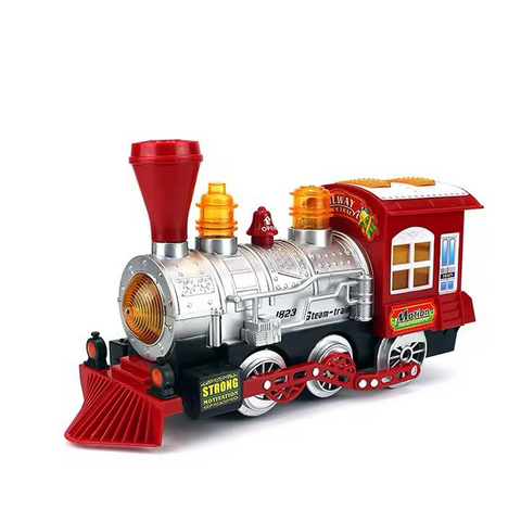 Steam Engine Bubble Train Toy for Kids – Bubble Blowing Toy with Lights and Sound Effects