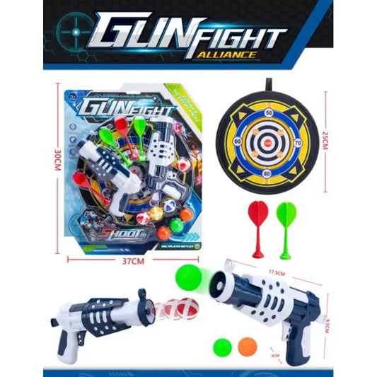 Foam Dart Gun Target Game – Electronic Scoring Target, Soft Dart Shooting Game