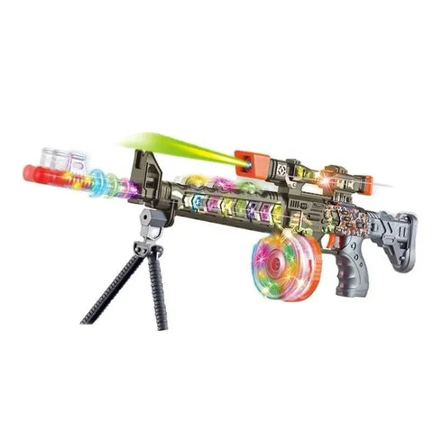 Electric Soft Bullet Gun for Kids – Special Forces Toy with Foam Darts and Targets
