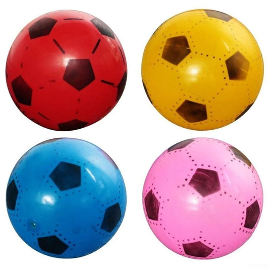 Football Soccer Ball for Kids – Lightweight & Inflatable, Outdoor Sports Toy (8.5” PVC)