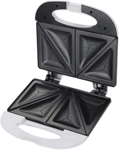 3-in-1 Breakfast Sandwich Maker – Nonstick Toaster & Egg Muffin Maker with Auto Timer