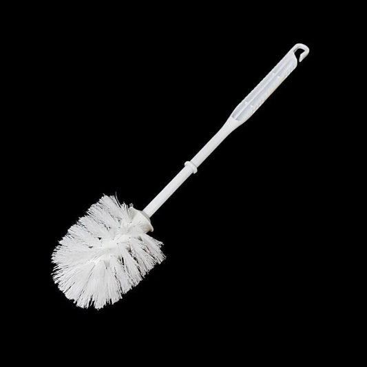 White Plastic Toilet Cleaning Brush – 37 cm, Bathroom Essentials
