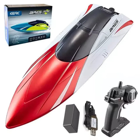 RC High-Speed Remote Control Electric Boat – Water Toy for Kids & Adults