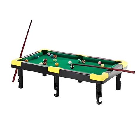 Kids Mini 8-Ball Pool Table – Snooker Cue Set, Indoor & Outdoor Game for Children