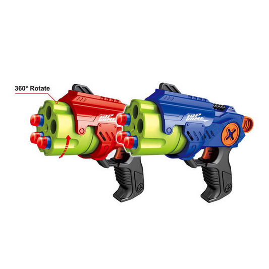 Elite Air Blaster Toy Gun for Boys – Foam Dart Shooter & Target Game for Kids