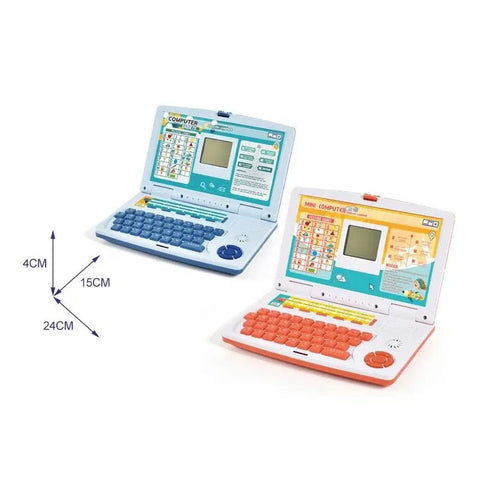 Kids Educational Learning Laptop Toy – Mini English Computer with 20 Interactive Activities