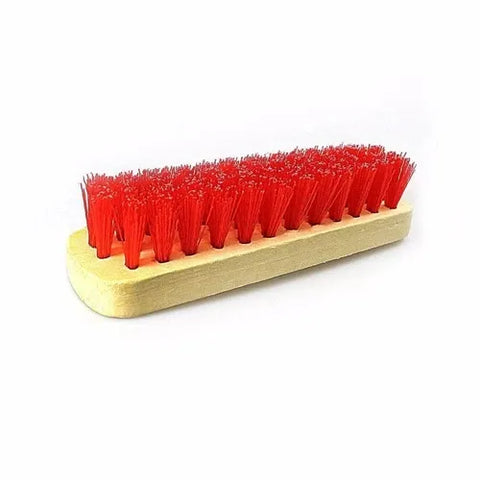 Wooden Hard Bristle Carpet Cleaning Brush – 17.5 cm, Assorted Colors