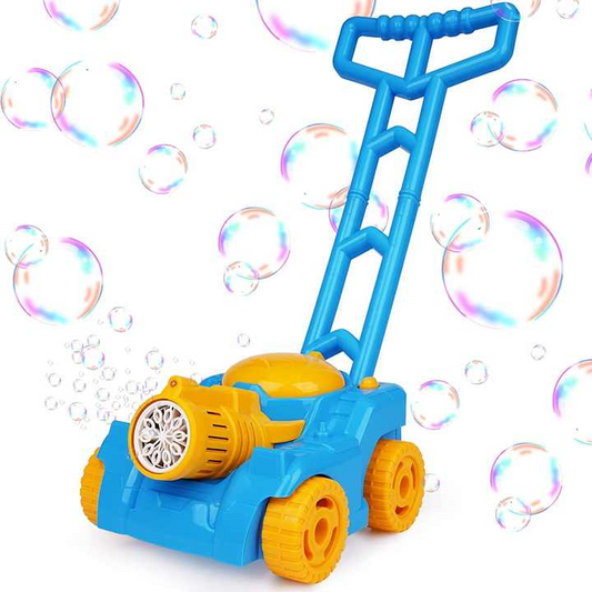 Automatic Bubble Lawn Mower Toy for Kids – Outdoor Push Toy with Sound Effects