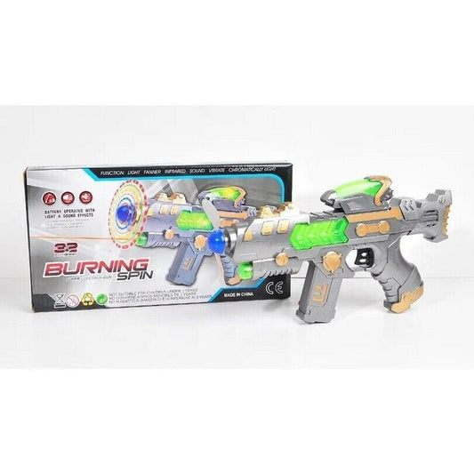 YSAMAX Electric Music Bubble Gun – 8-Tone Rotating Toy, Perfect for Outdoor Play