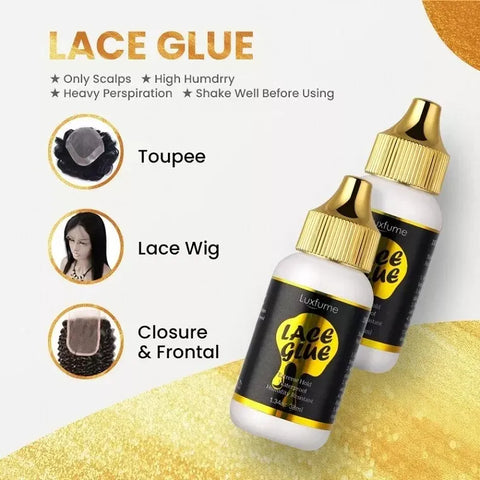 Lace Wig Glue – Waterproof, Strong Hold with Invisible Finish, Humidity Resistant (48ml)