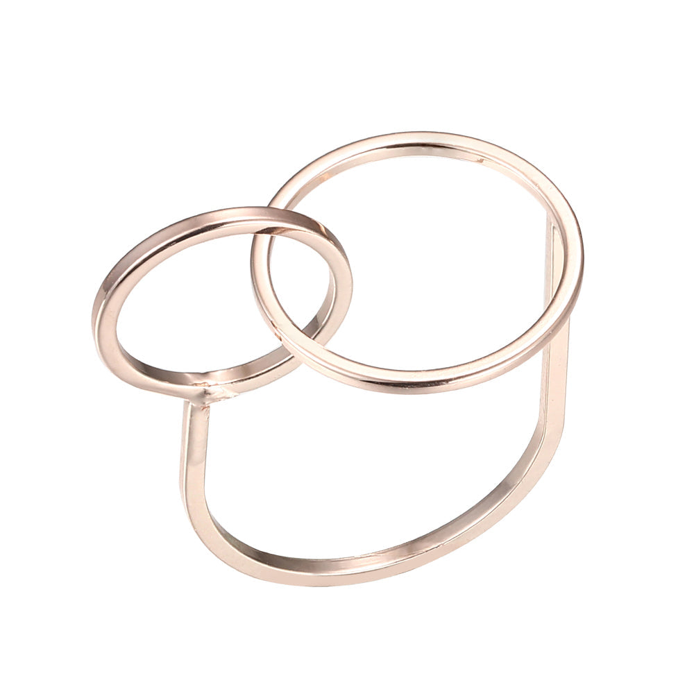 Circle Rose Gold Ring