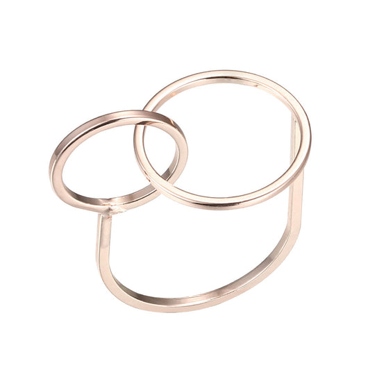 Circle Rose Gold Ring