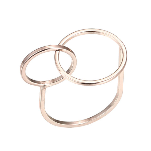 Circle Rose Gold Ring