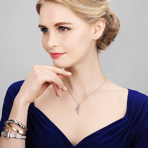 Wing Pendant - Silver