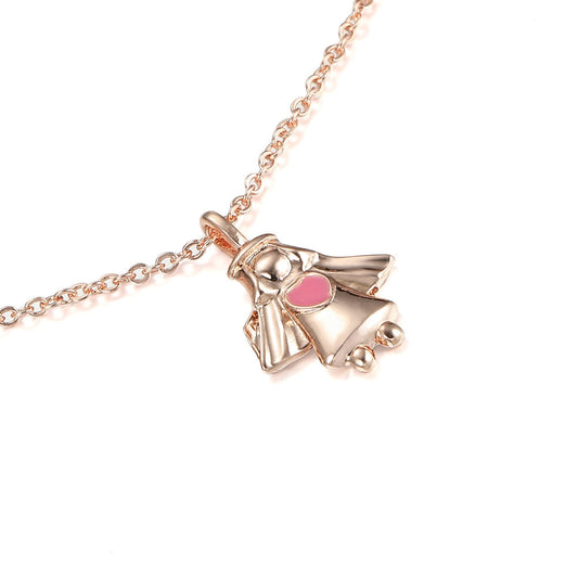 Angel Pendant - Rose Gold