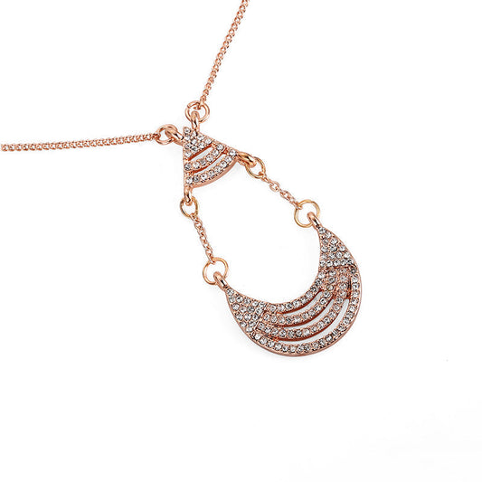 Tribal Pendant Set - Rose Gold