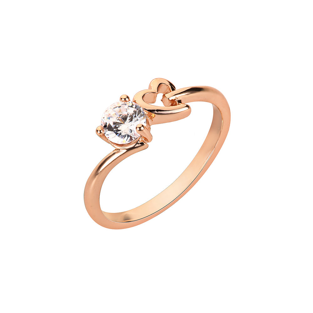 Heart Rose Gold Ring