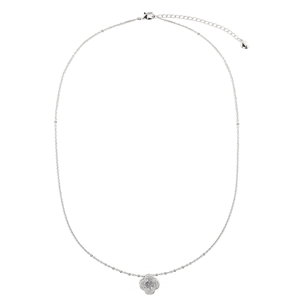 Clover Pendant - Silver