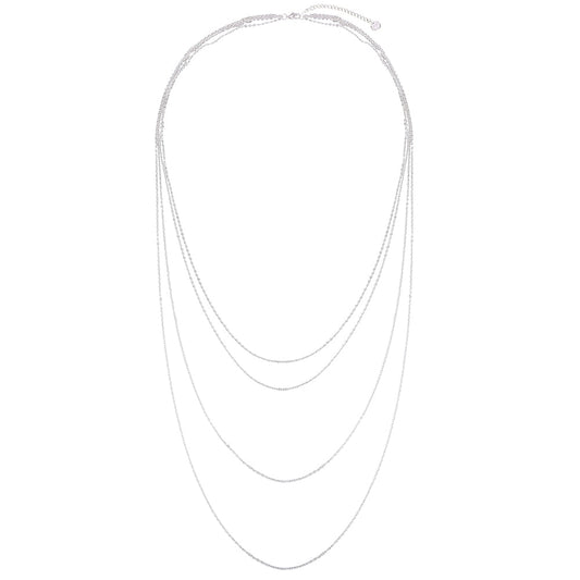 Multi-Chain Necklace - Silver