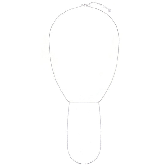 Silver Bloom Pendant Necklace