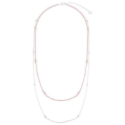 Colorful Petal Charm Necklace