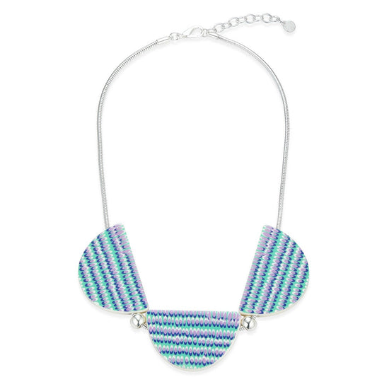 Multicolour Beaded Statement Necklace