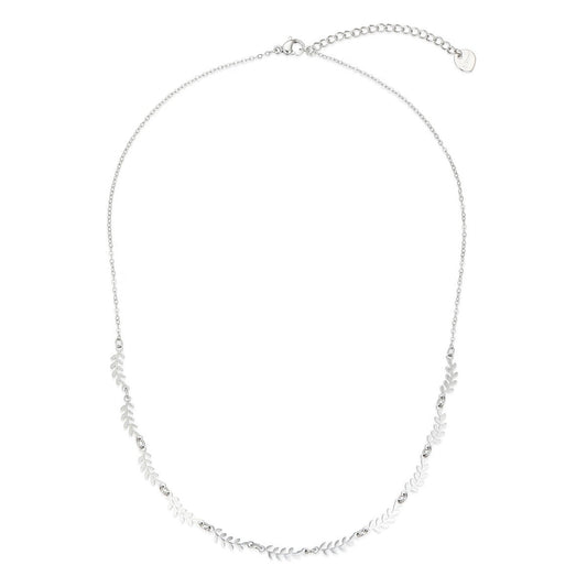 Silver Blossom Charm Necklace