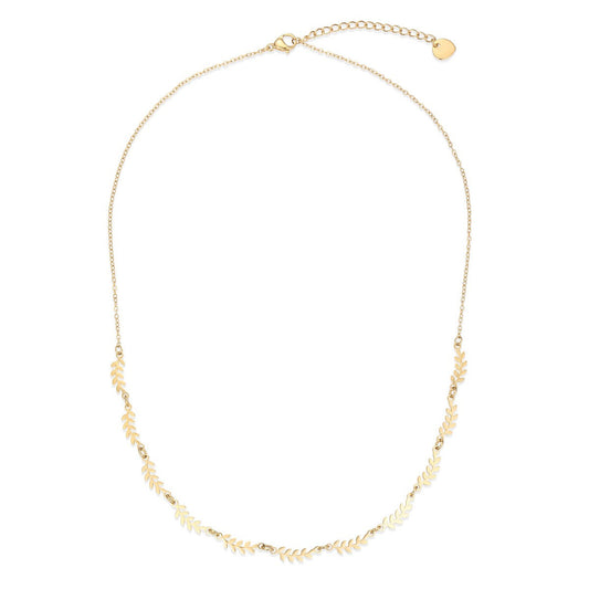 Golden Blossom Charm Necklace