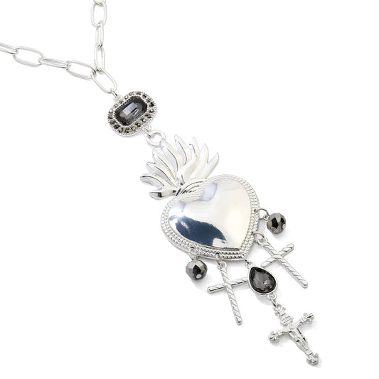 Colorful Crystal Statement Necklace