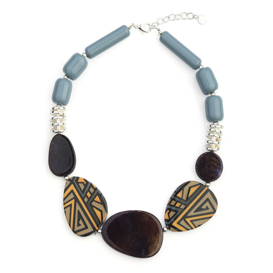 Radiant Multicolor Bloom Necklace